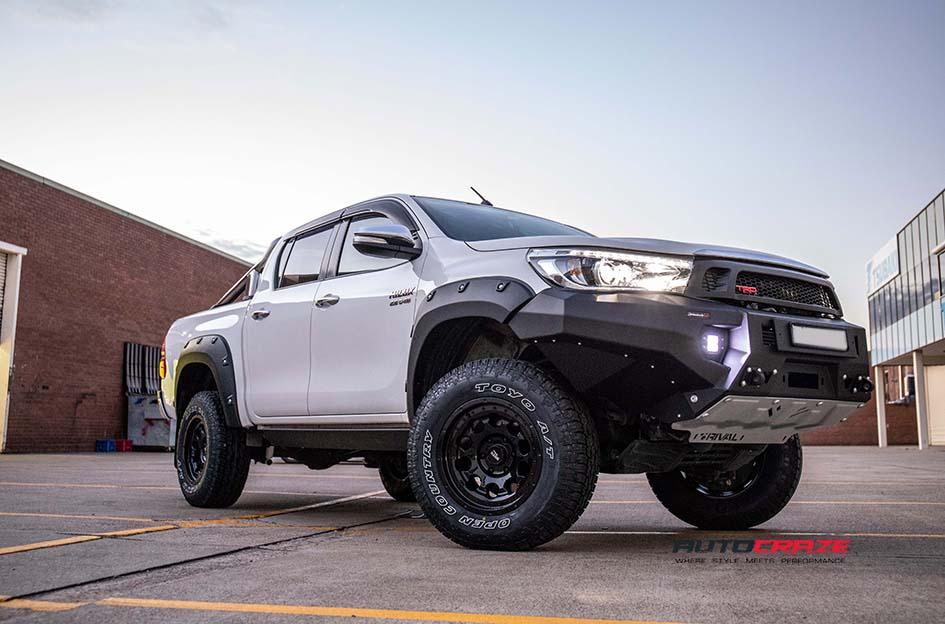 TOYOTA HILUX N80 4WD MO990 ROTARY GLOSS BLACK